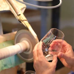 6 flûtes cristal artisanal prosseco