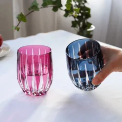 2 gobelets à eau Berenice bleu