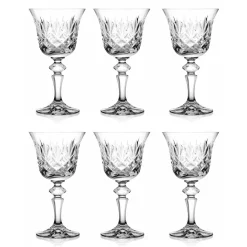 6 verres cristal clair Royal