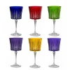 6 verres spritz cristal couleur timeless