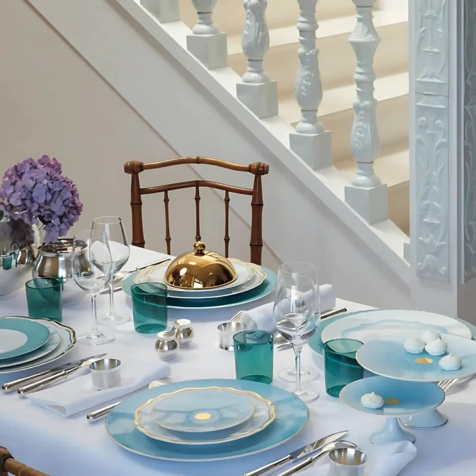 Assiette creuse à aile 27 cm Aura Raynaud