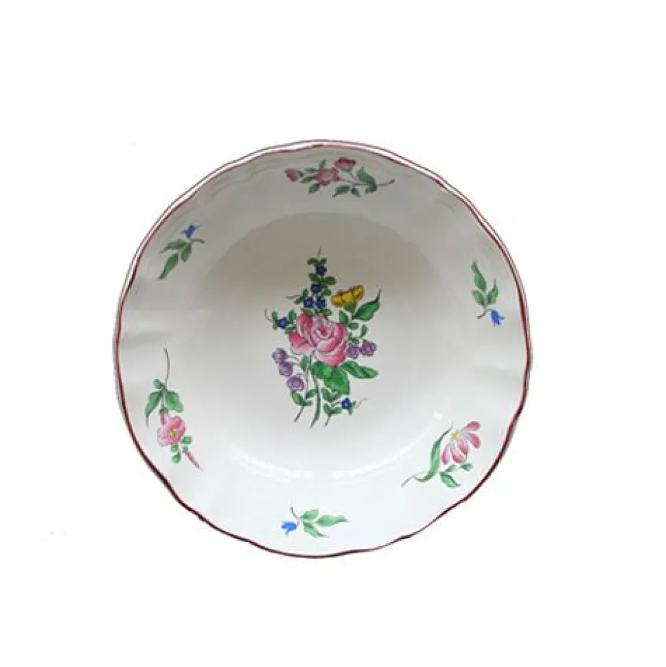 Assiette creuse reverbere fin