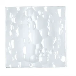 Assiette cristal carre sphere nachtmann