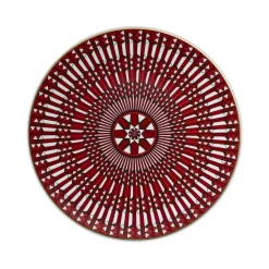 Assiette de présentation Arcadia Rouge Baccarat
