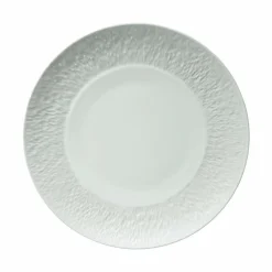Assiette plate à aile gravée 27 cm Minéral Raynaud