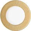 Assiette plate à aile gravée 32 cm Minéral or Raynaud