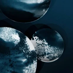 Assiette plate 31 cm Abysses Raynaud