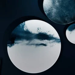 Assiette plate coupe 27 cm Abysses Raynaud