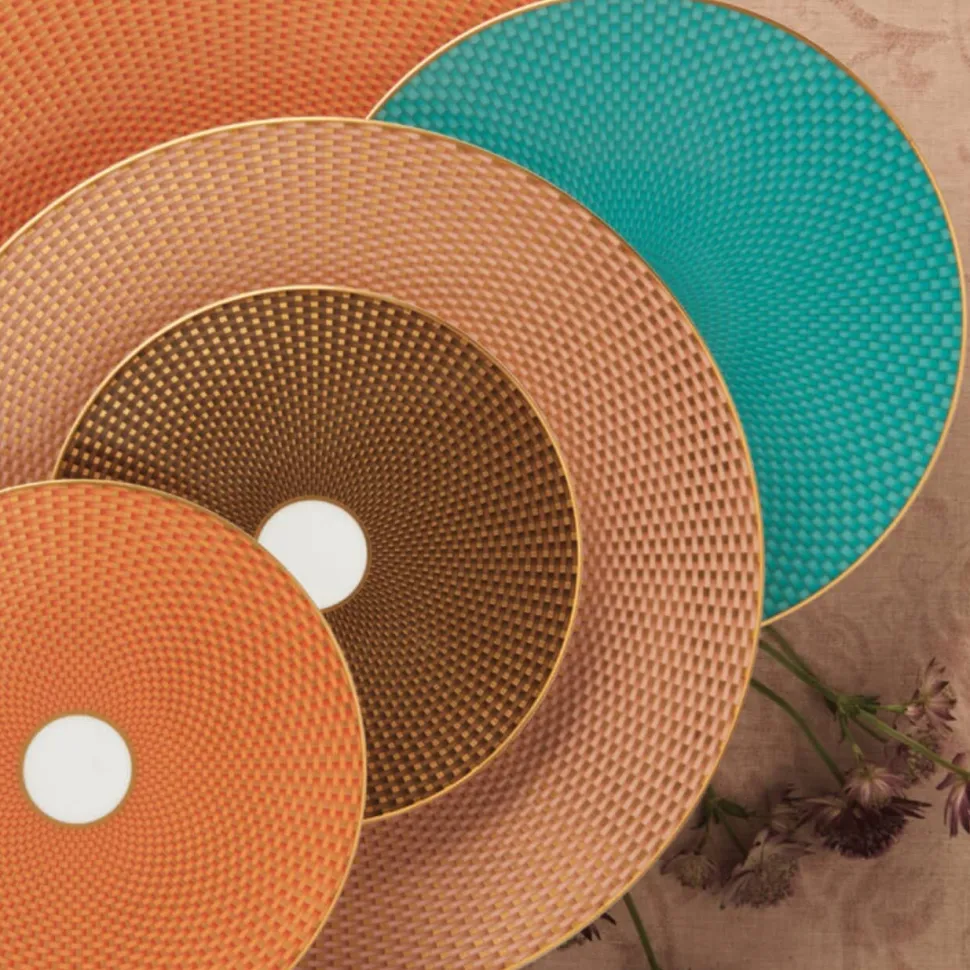 Assiette plate coupe 16 cm motif n°1 trésor Raynaud