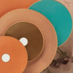 Assiette porcelaine plate 32 cm motif n°1 trésor Raynaud