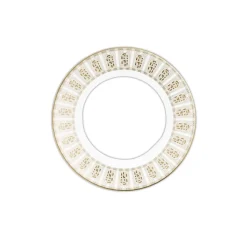 Assiettes à Dessert Arcadia or & platine Baccarat x2