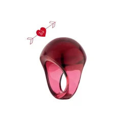 Bague cabochon Lalique