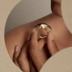 Bague Larcade cristal Lalique