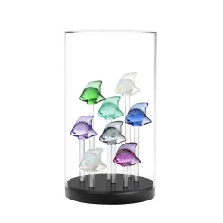 Base aquarium poisson lalique