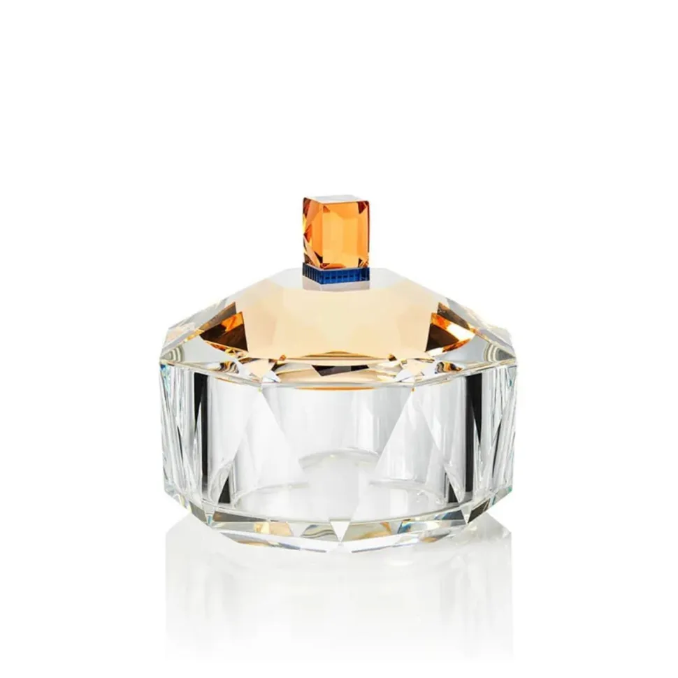 Bonbonnière New Haven ambre bleu clair Reflections Copenhagen