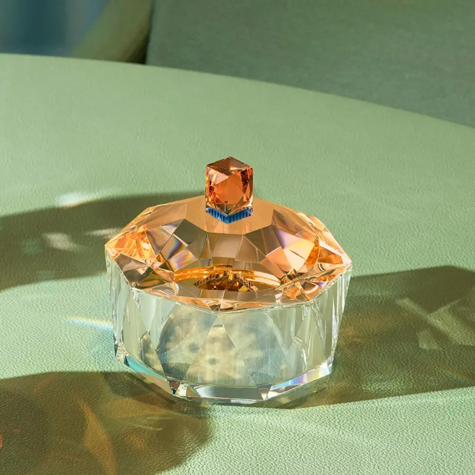 Bonbonnière New Haven ambre bleu clair Reflections Copenhagen