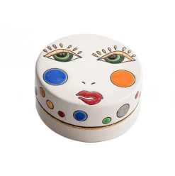 Boîte à caviar pm Happy Face Émaux de Longwy
