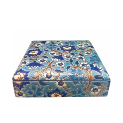 Boîte Amalice Héritage bleu Émaux de Longwy