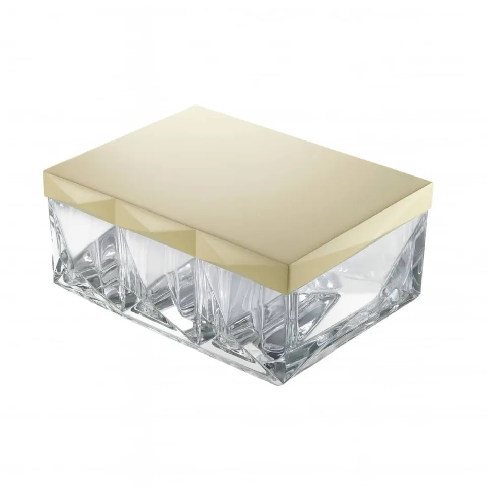 Boîte louxor noir & ivoire Baccarat