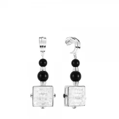 Boucles d’oreilles aréthuse argent lalique