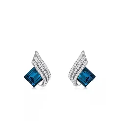 Boucles d’oreilles éclat d’azur