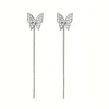 Boucles d’oreilles papillons de nuit