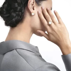 Boucles d’Oreilles Pivoine Lalique