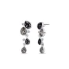 Boucles d’oreilles riviere cristaux swarovski®