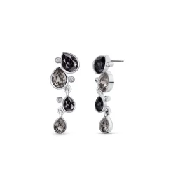 Boucles d’oreilles riviere cristaux swarovski®