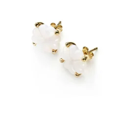 Boucles d’oreilles trèfle baccarat