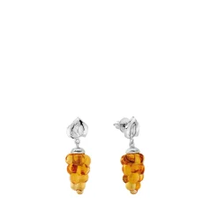 Boucles d’oreilles vigne lalique