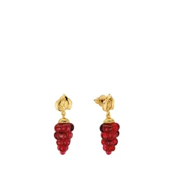 Boucles d’oreilles vigne lalique