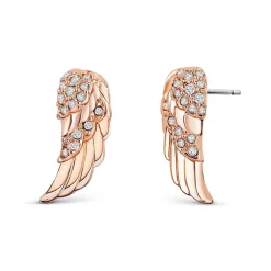 Boucles oreilles ailes cristaux swarovski®
