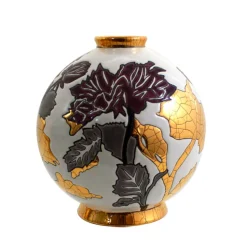 Boule coloniale Midi à l’ombre des fleurs Émaux de Longwy
