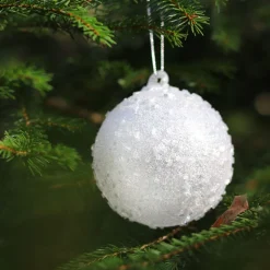 Boule de noël N°2 féérie des glaces