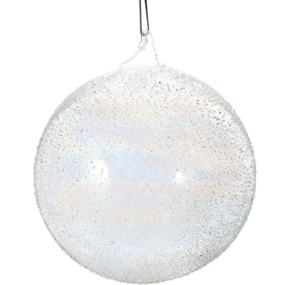 Boule de noël verre arc-en-ciel n°11