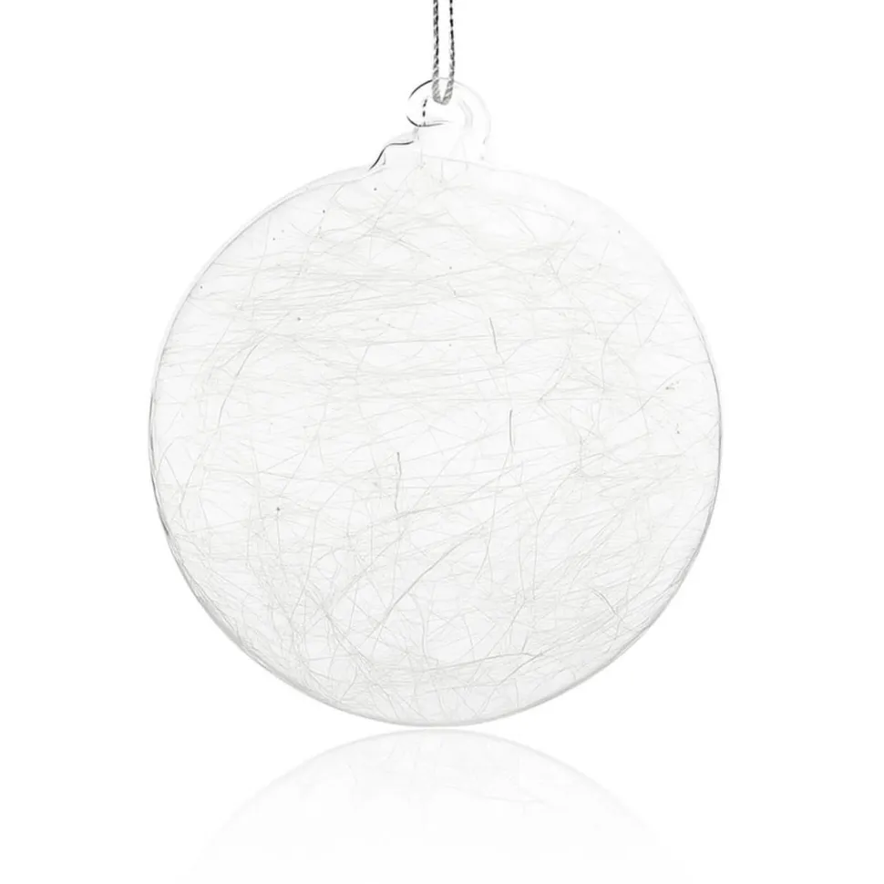 Boule de noël verre glacier n°17