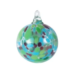 Boules de Noël merveille turquoise & vert