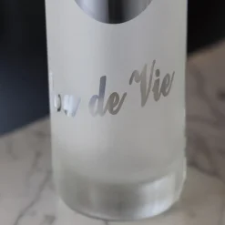 Bouteille eau de vie taillé