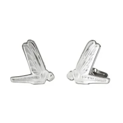 Boutons manchettes libellule lalique