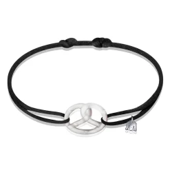 Bracelet bretzel pâte de cristal Michaël Vessière