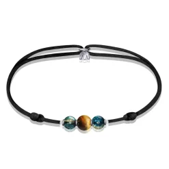Bracelet œil-de-tigre aurore autrale Michaël Vessière
