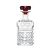 Carafe Louxor bouchon rouge Baccarat