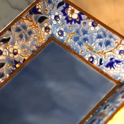 Cendrier vide-poches Héritage bleu Émaux de Longwy