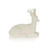 Cerf blanc Faïence de Lunéville