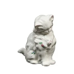 Chatte reverbere faïence