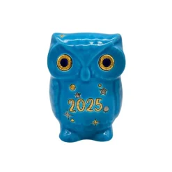 Chouette bleu 2025 Émaux de Longwy 500 ex