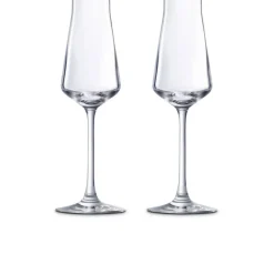 Château baccarat flûtes x2