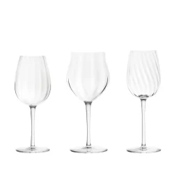 Coffret de 3 verres twist 1586 saint-louis
