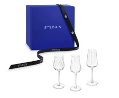 Coffret de 3 verres twist SPIRITUEUX saint-louis